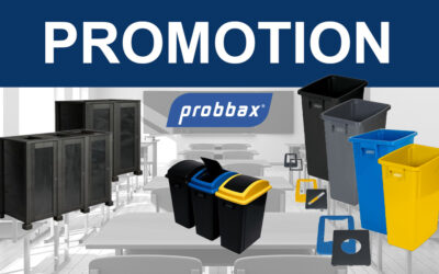 Découvrez notre promotion « Back to work » avec Probbax, liée au Tri Sélectif ! Valable jusqu’au 18 octobre 2024