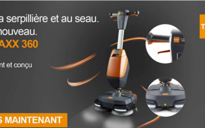 L&rsquo;autolaveuse compacte TASKI ULTIMAXX 360 : l&rsquo;alternative à la serpillière